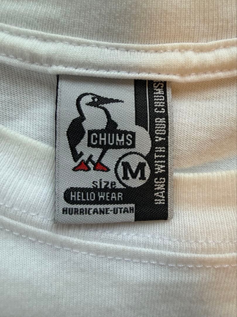 CHUMS チャムス Tシャツ ホワイト — image 5