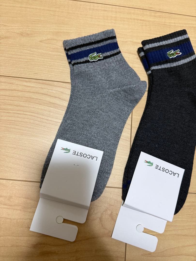 LACOSTE ラコステ メンズソックス 4足セット 25~27cm — image 2