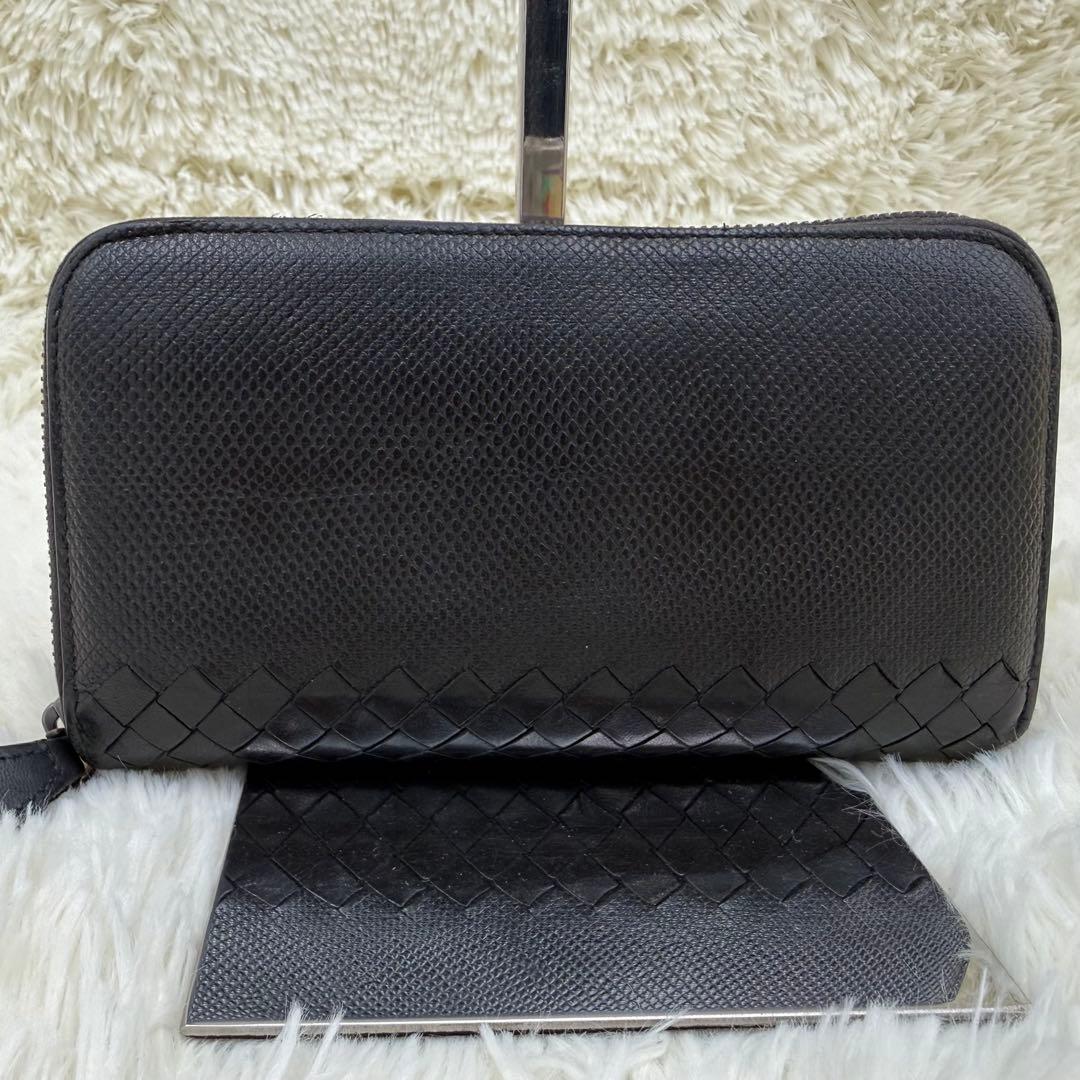 ✨人気✨ボッテガベェネタ 長財布 ラウンドジップ イントレチャート リザード — image 2