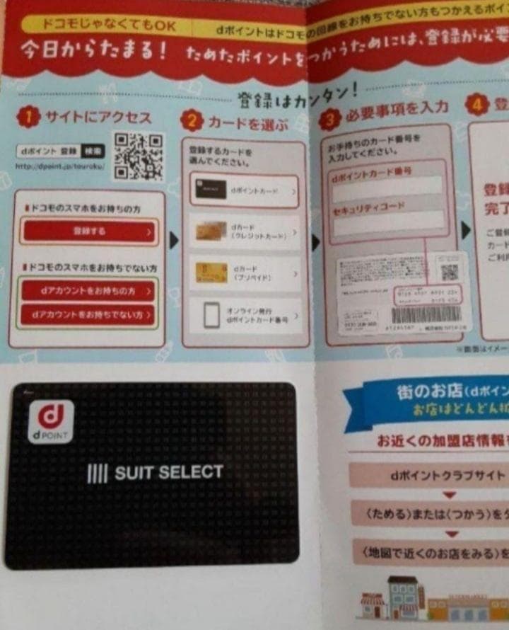 3枚セット‼️【数量限定デザイン‼️】　スーツセレクト　dポイントカード — image 3