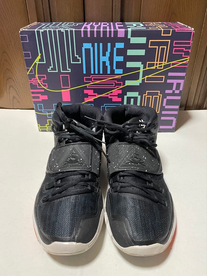 Nike Kyrie 6 EP Black White 25.5cm — image 2