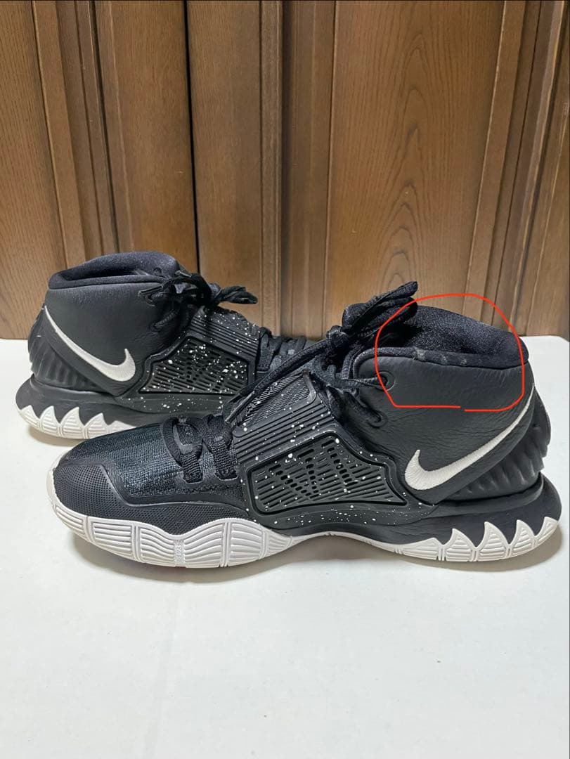 Nike Kyrie 6 EP Black White 25.5cm — image 4