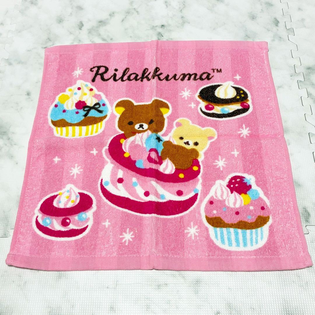 ♡未使用品♡リラックマ＊キャラクタープリント ハンドタオル フェイスタオル — image 2