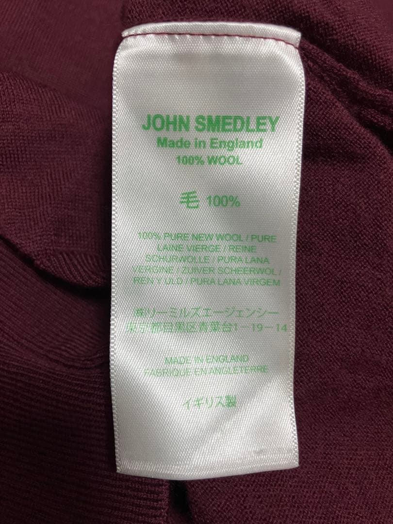 JOHN SMEDLEY（ジョン スメドレー)のウールニットセーター/Mサイズ/ — image 4