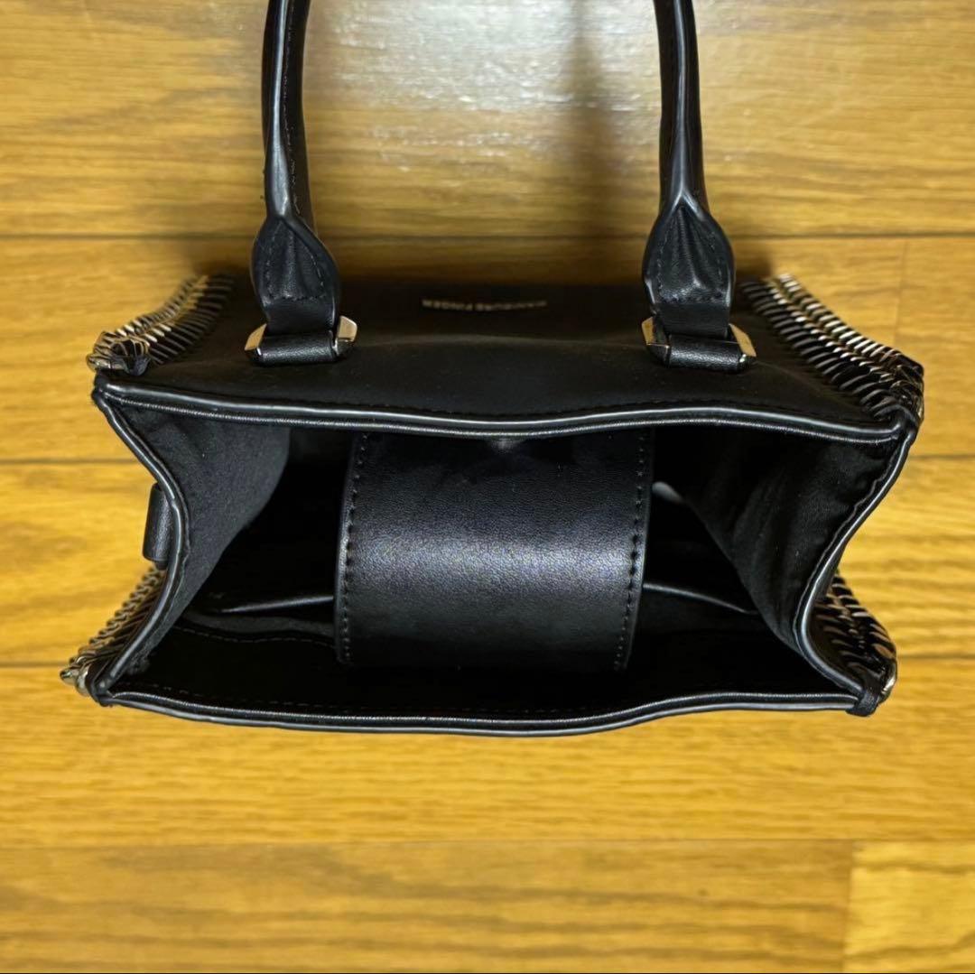 manicure finger　マイケルフィンガー　ハンドバッグ　ブラック　黒 — image 4