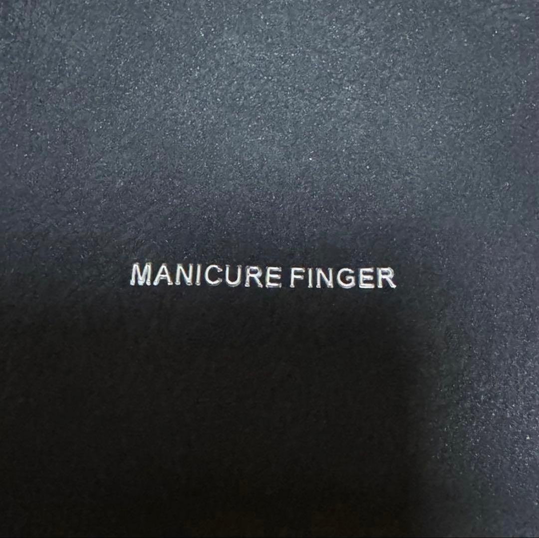 manicure finger　マイケルフィンガー　ハンドバッグ　ブラック　黒 — image 5