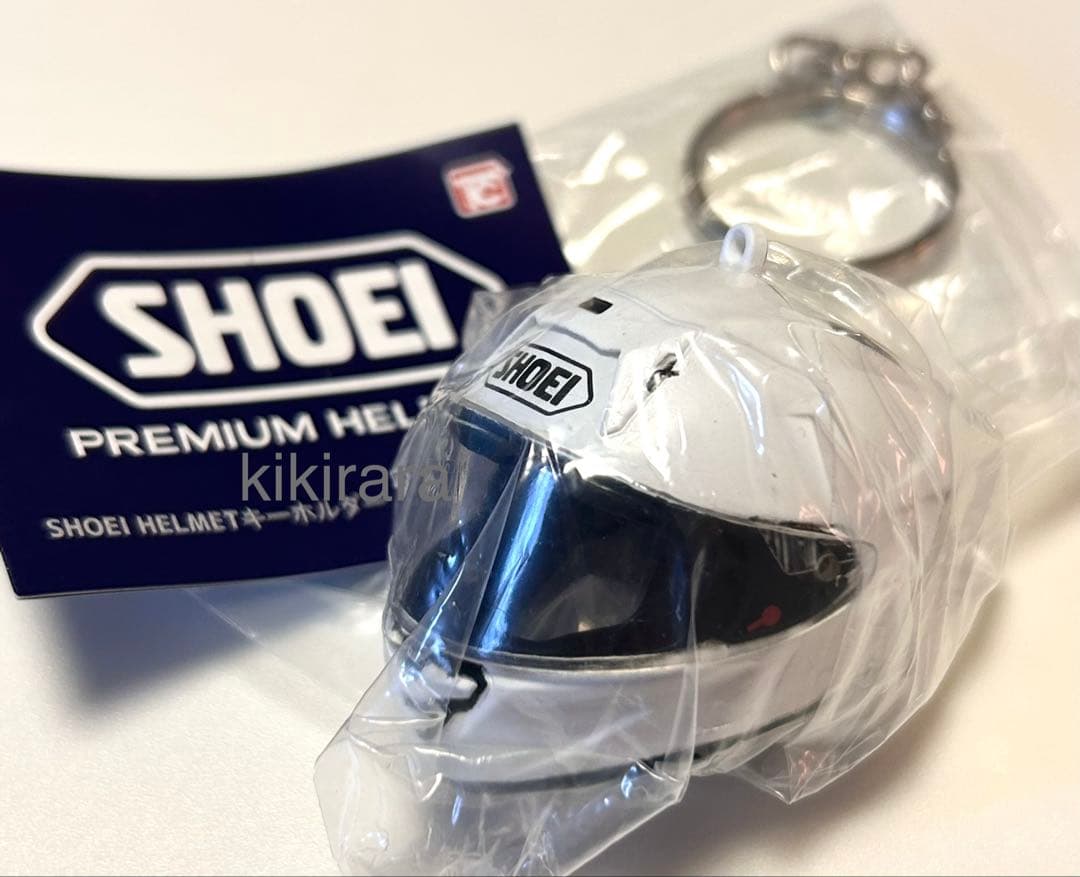 SHOEI ガチャ　ヘルメットキーホールダー　ホワイト — image 2