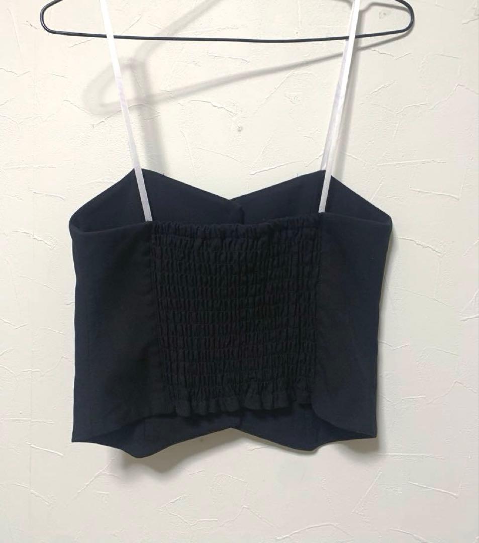 【新品未使用】Mila Owen ビスチェ 黒(送料無料) Mサイズ — image 4