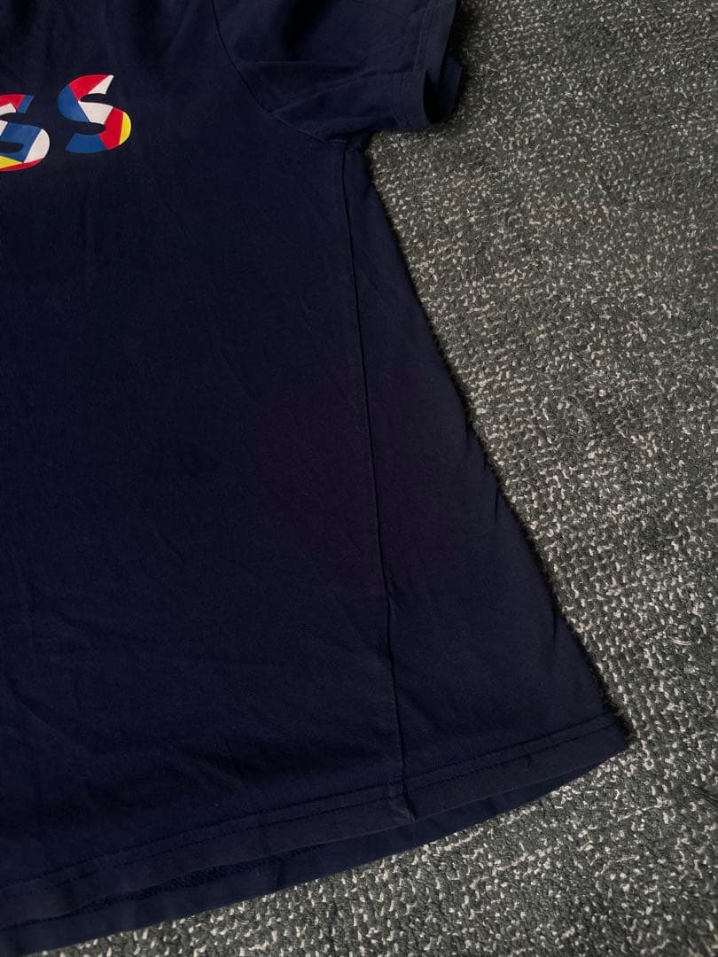 BOSS Tシャツ ネイビー カラフルロゴ 14-S — image 5