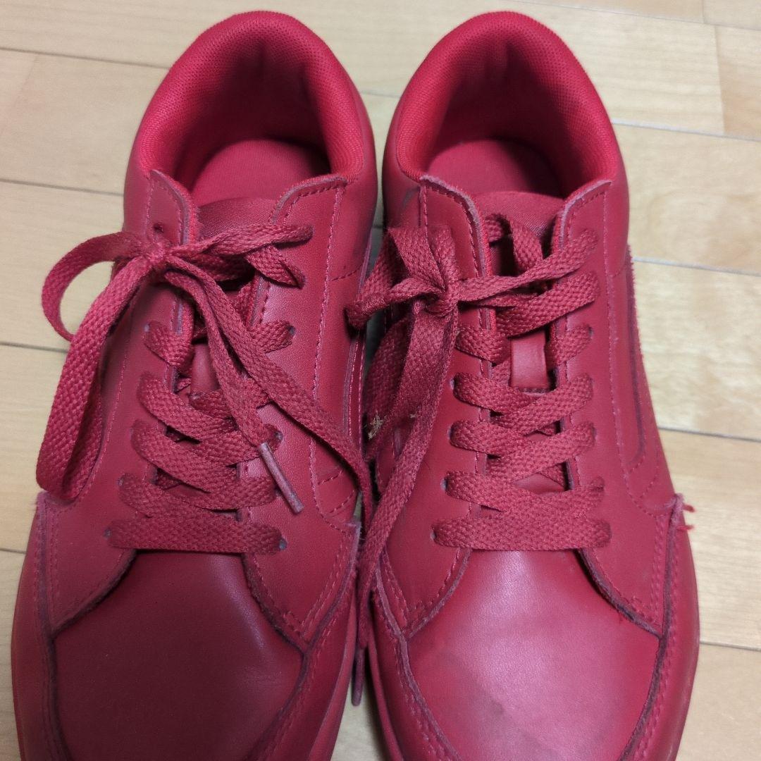 VANS スニーカー レッド ローカット — image 2
