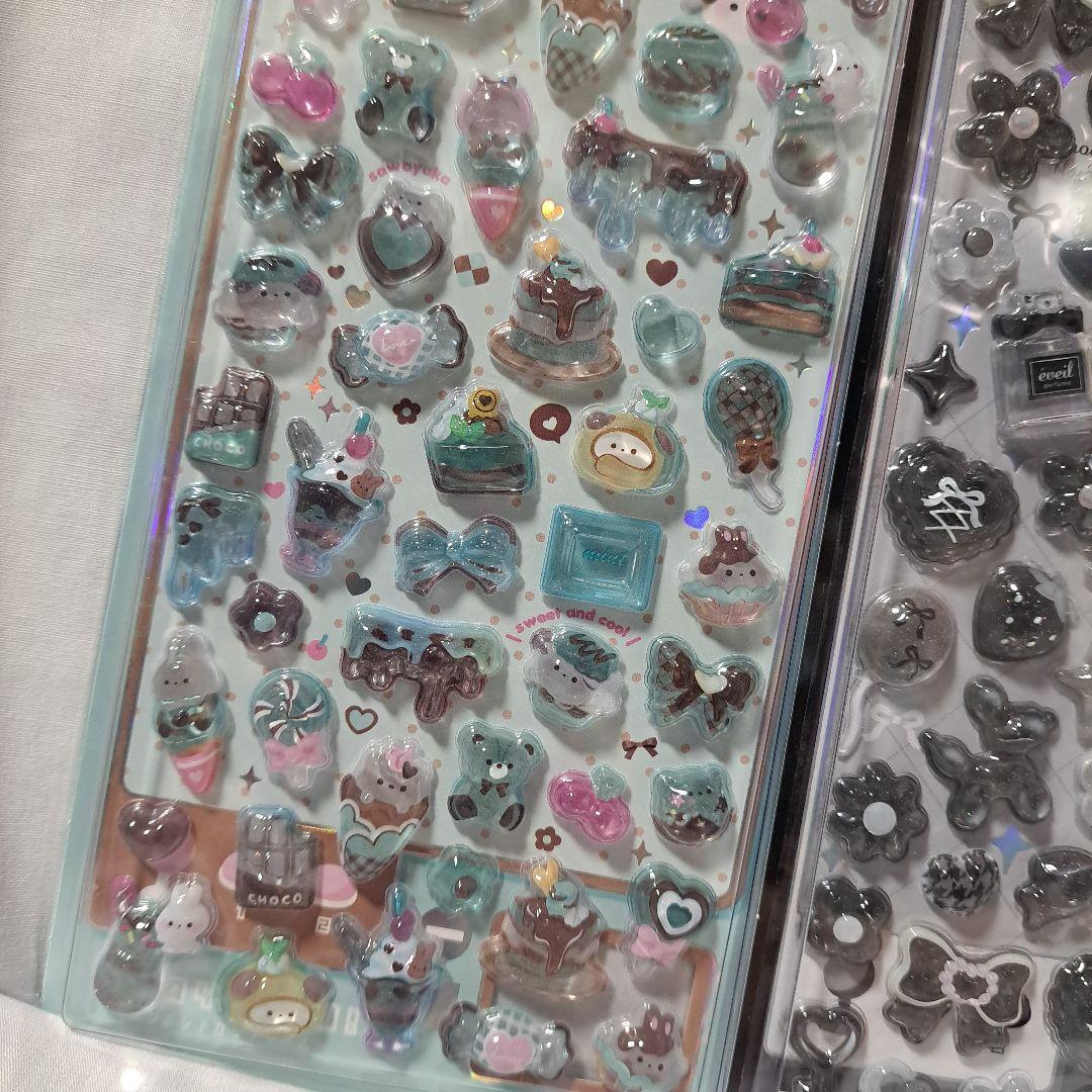 ちょこみんボンボンぶらっくボンボン チョコミントブラックボンボンドロップシール — image 3