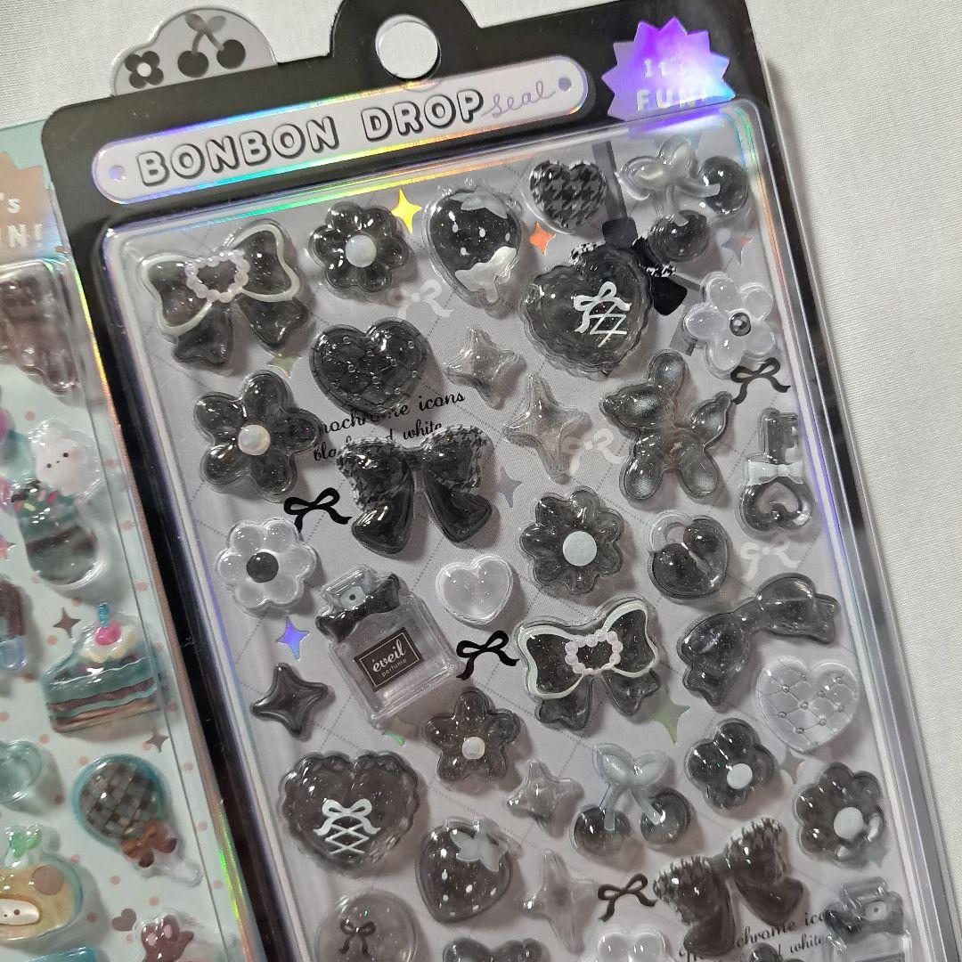 ちょこみんボンボンぶらっくボンボン チョコミントブラックボンボンドロップシール — image 4