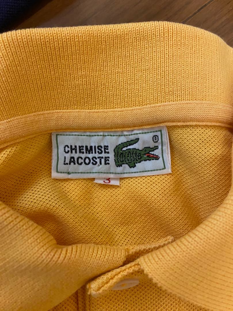 LACOSTE ポロシャツ 5枚セット　サイズ2 S相当美品 — image 3
