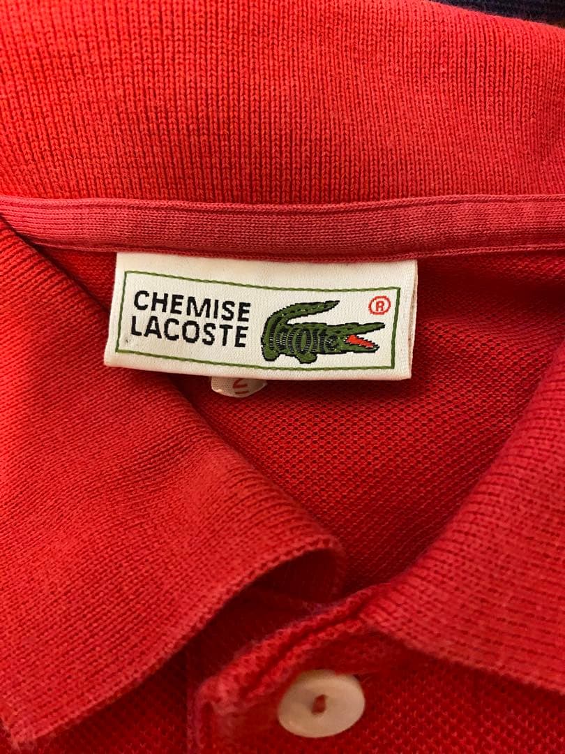 LACOSTE ポロシャツ 5枚セット　サイズ2 S相当美品 — image 4