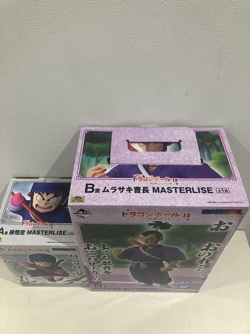 一番くじ　ドラゴンボール　A賞　孫悟空　B賞　ムラサキ曹長　フィギュアまとめ売り — image 4