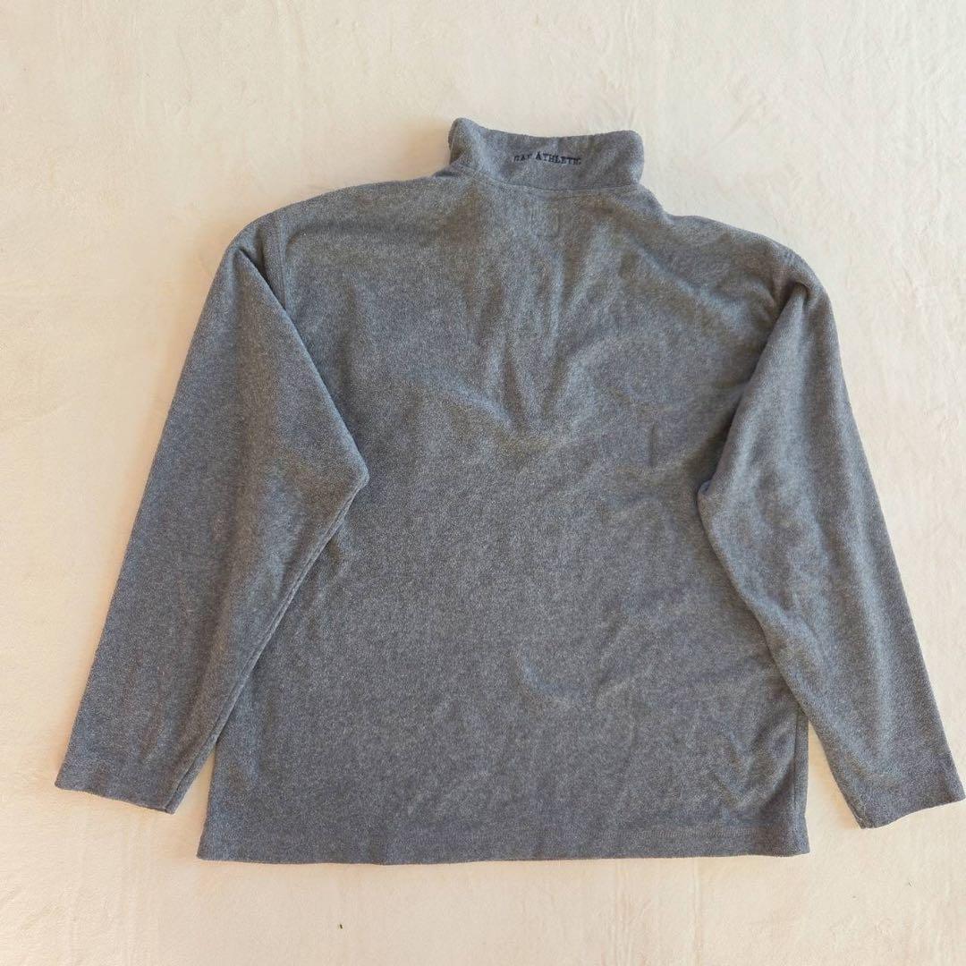 ギャップ GAP フリースハーフジッププルオーバー グレー メンズ Lサイズ — image 2