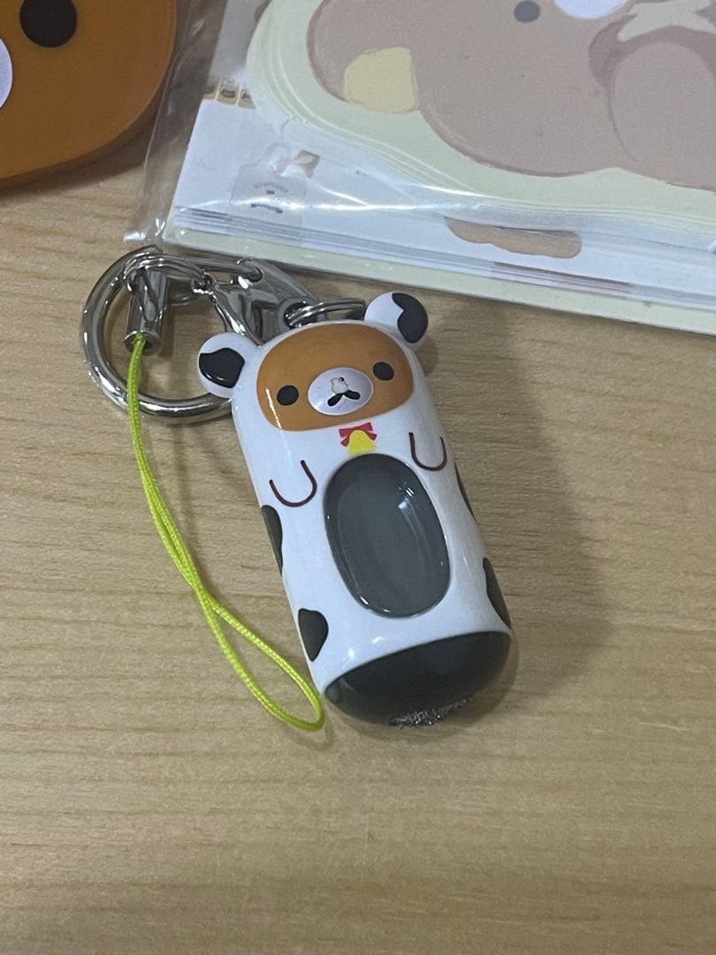 リラックマ　3点セット　エレキトール　クリップ　メッセージカードセット — image 2