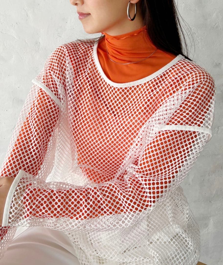 メロウハイネックシアーインナートップス — image 2