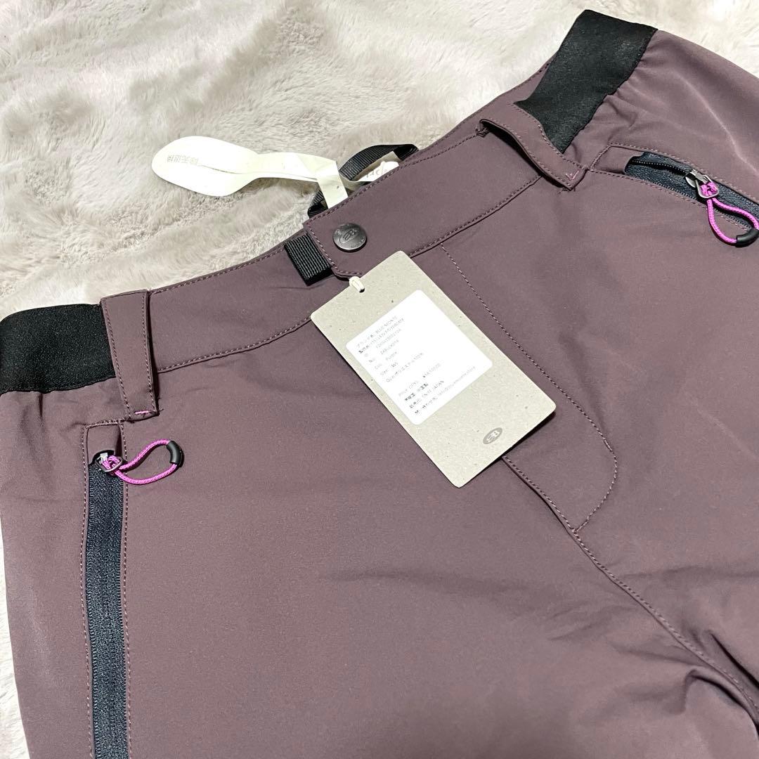 ブルーモンテ　bluemonte ソフトシェルフレアパンツ アウトドアパンツ — image 5