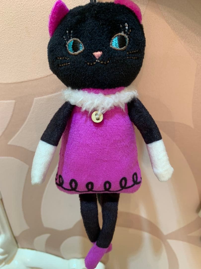 ♥️未使用品♥️カルディ♥️猫のぬいぐるみ・マスコット✨くたくた猫ちゃん✨‼️黒猫⭐️ — image 3