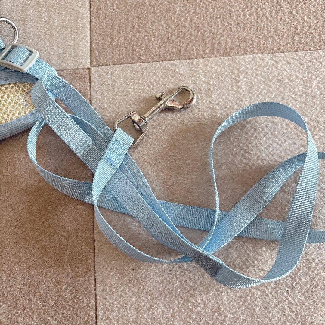 犬用ハーネス リード付き　Mサイズ　ブルー — image 5