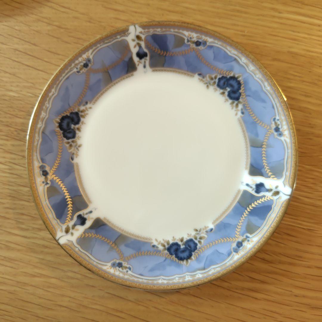 週末お値下げNARUMI 磁器皿 5枚セット 青と白 — image 2