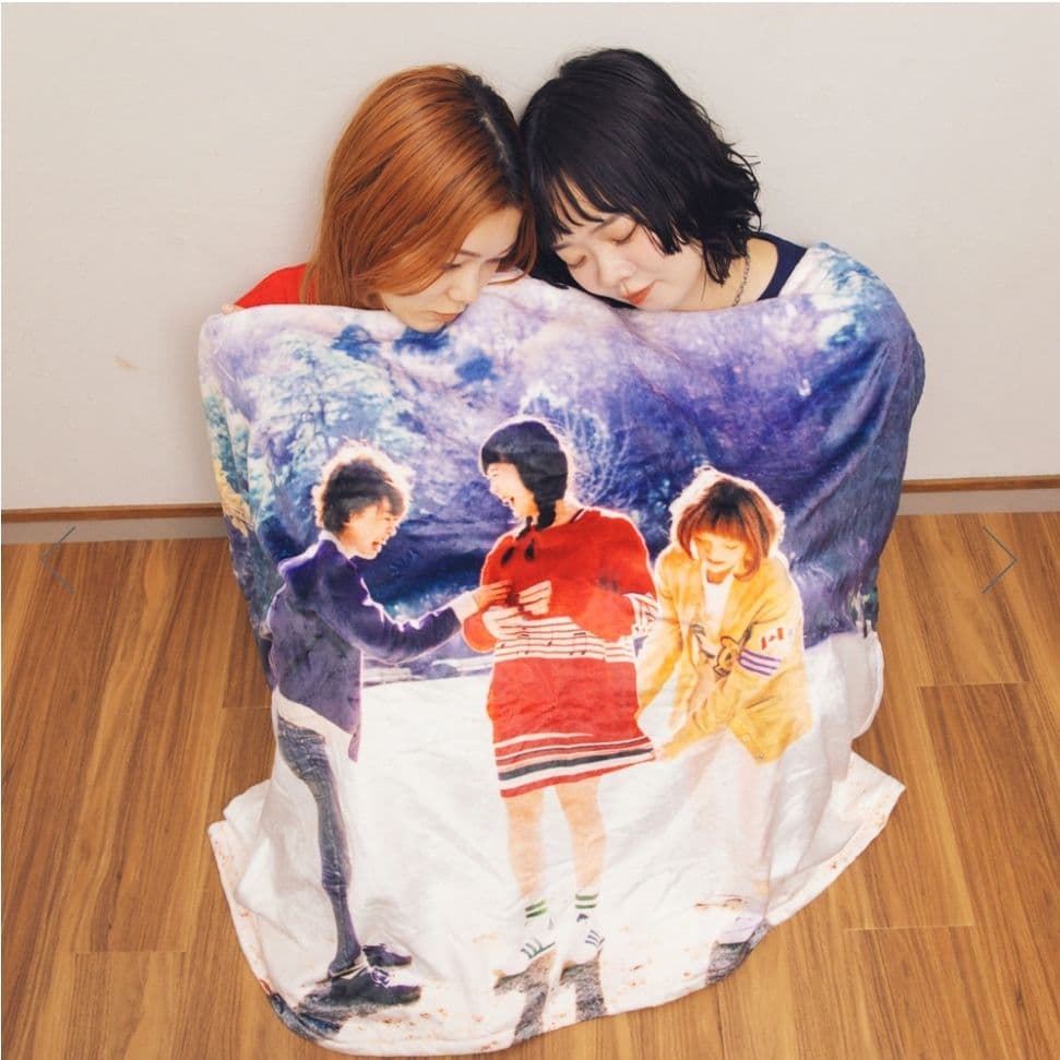 SHISHAMO スリーピース クッションブランケット — image 3