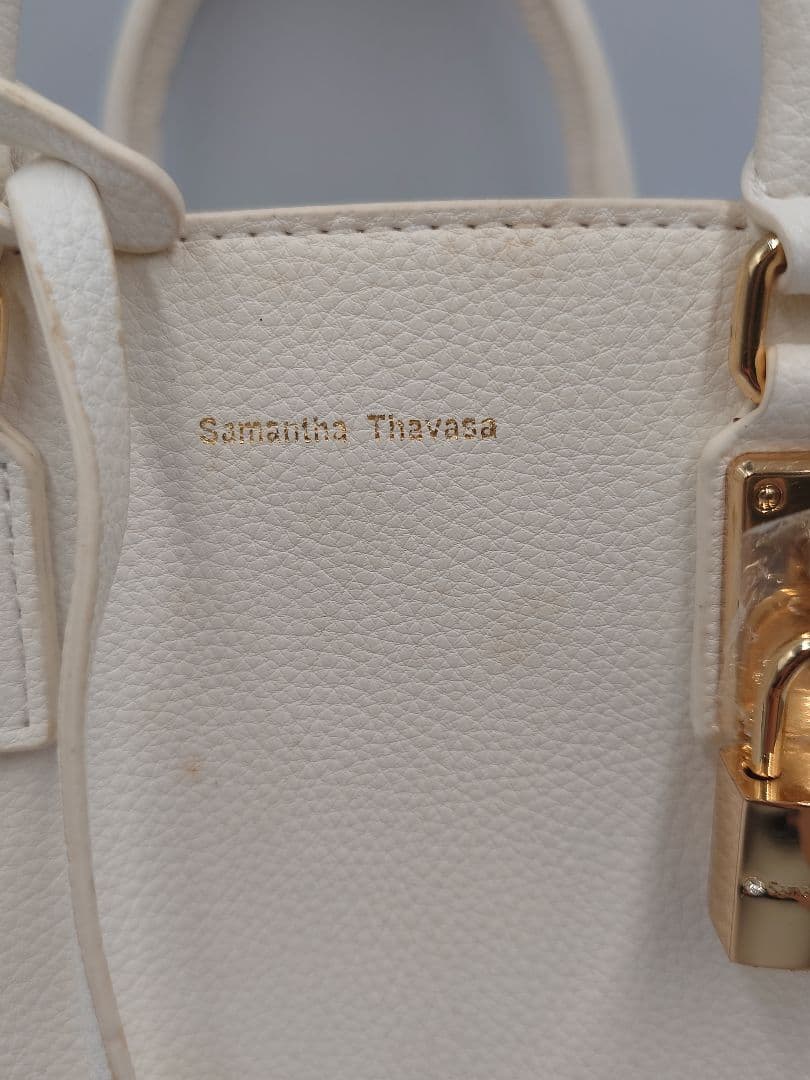 Samantha Thavasa 2way ハンドバッグ ホワイト — image 3