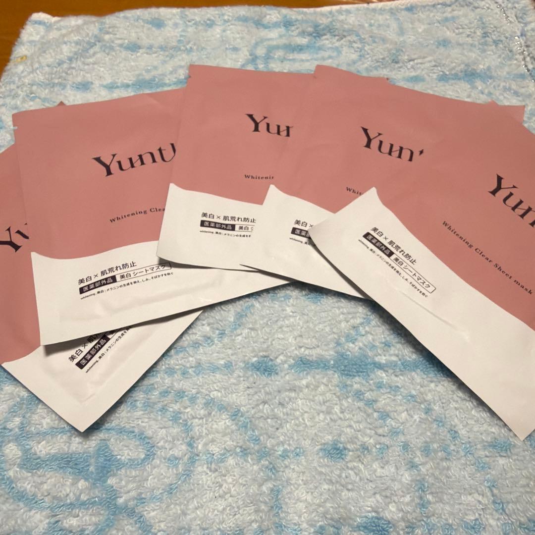 Yunth Whitening Clear Sheet mask 5枚 — image 5
