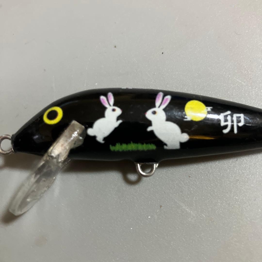 ラパラ　カウントダウン　2023年　干支　卯 ウサギ柄 キーホルダー — image 2