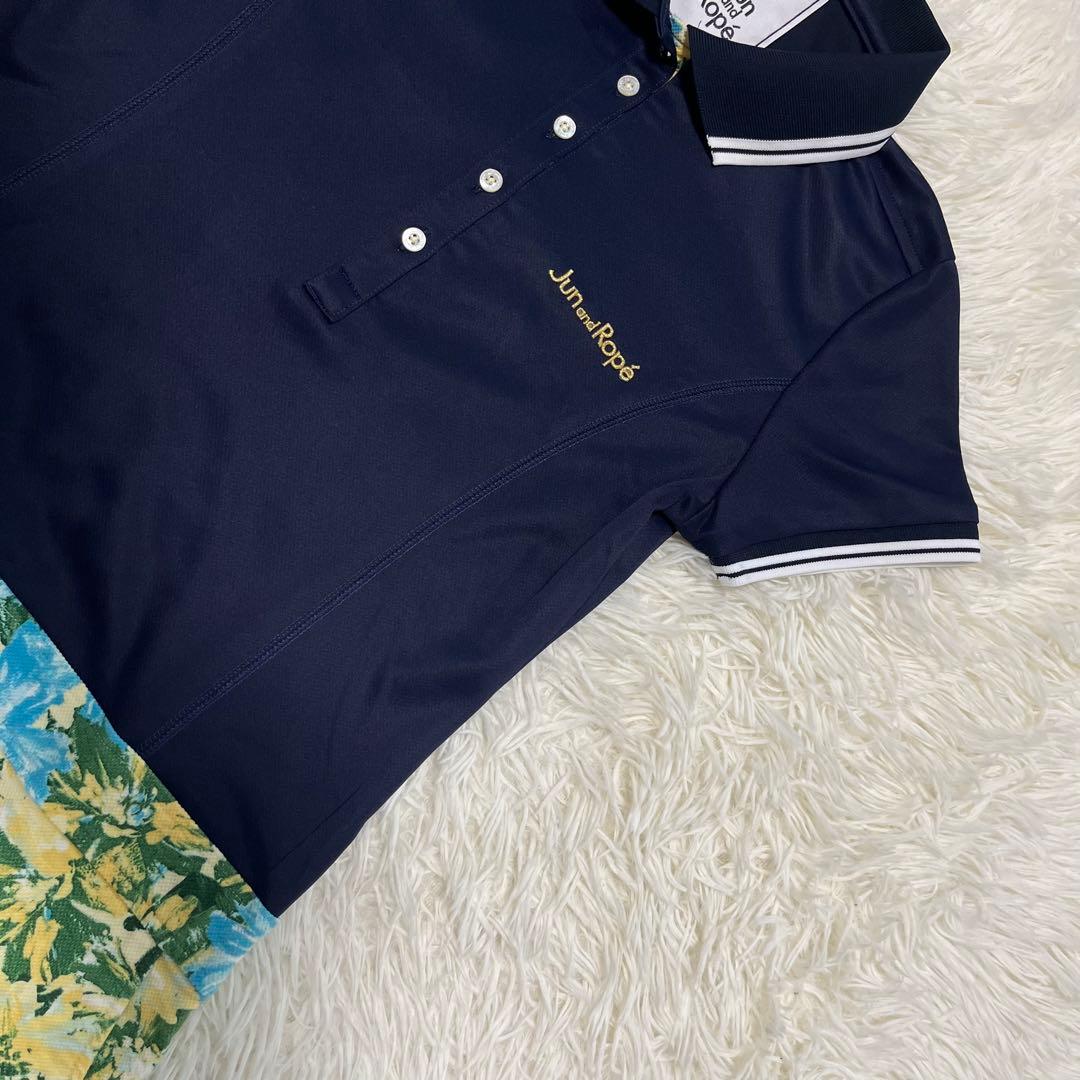 JUN & ROPE ゴルフ　ワンピース　M ネイビー　吸水速乾 — image 5