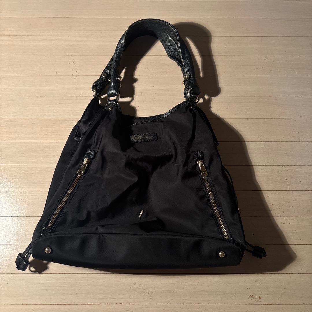 ハンドバッグ ナイロン 黒 y2k — image 2
