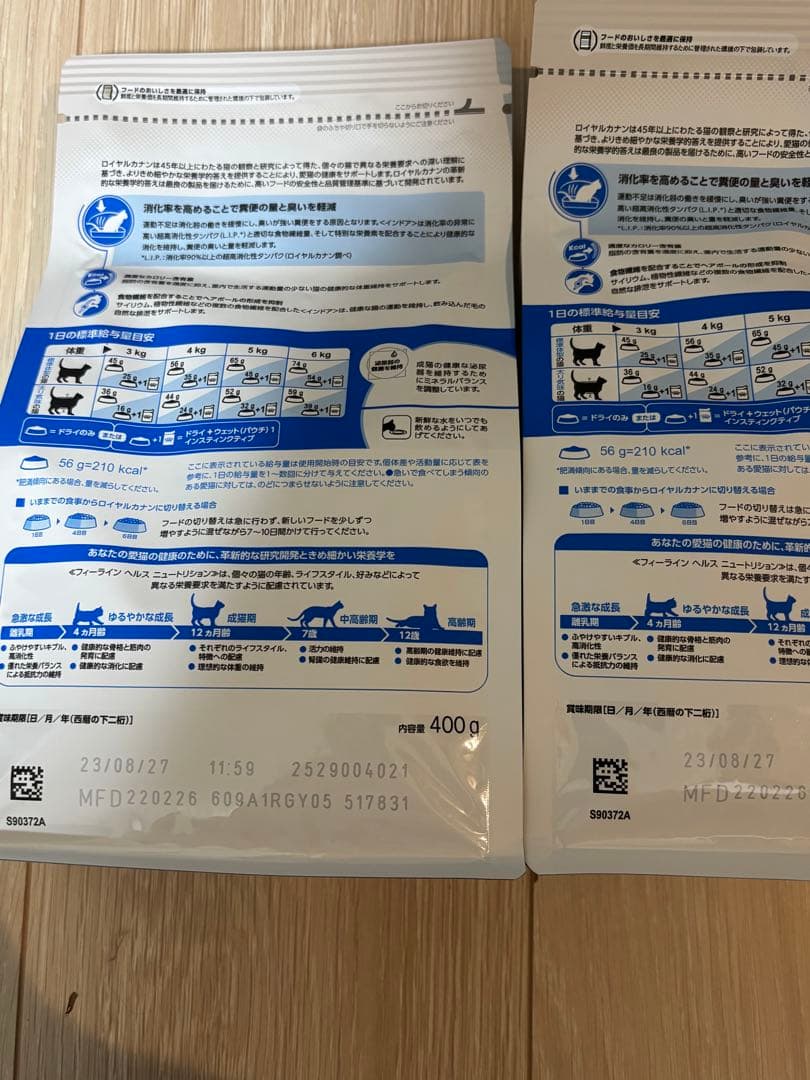 Royal Canin インドア 成猫用 400g 2袋セット — image 4