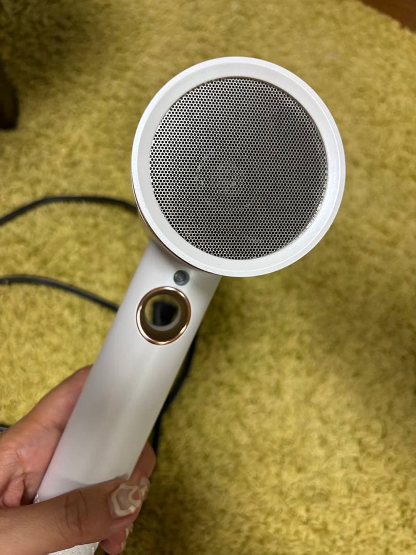 RUNCTY 高速ドライヤー 本体 ホワイト　速乾 大風量 2億マイナスイオン — image 4