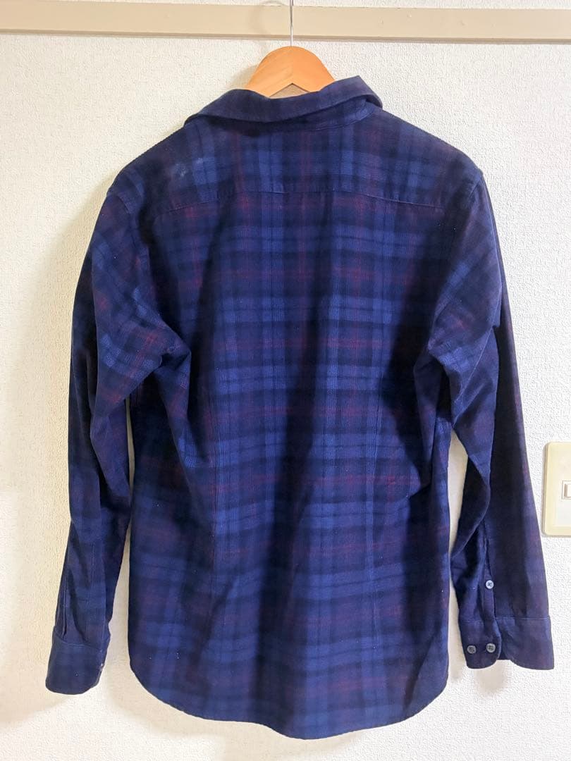 IKKA LOUNGE ネルシャツ ネイビー チェック — image 2