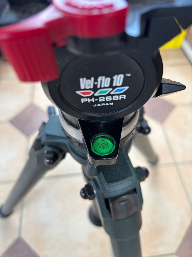 処分★Velbon Mark-7G PH-268R 雲台付 大型三脚ベルボン★ — image 3