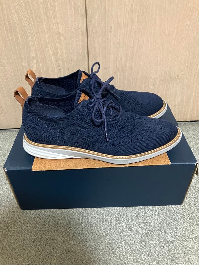 Cole Haan ネイビー ニット スニーカー — image 2