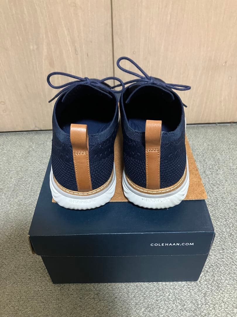 Cole Haan ネイビー ニット スニーカー — image 3