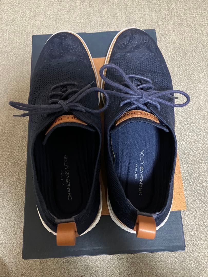 Cole Haan ネイビー ニット スニーカー — image 4
