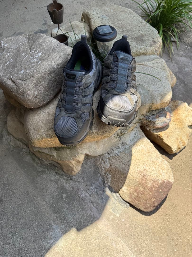 SKECHERS スニーカー スリップインズグレー安全靴25.5センチ — image 2