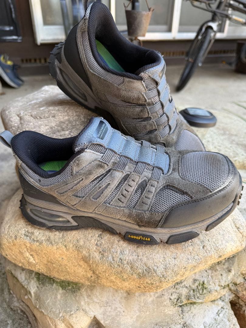 SKECHERS スニーカー スリップインズグレー安全靴25.5センチ — image 3