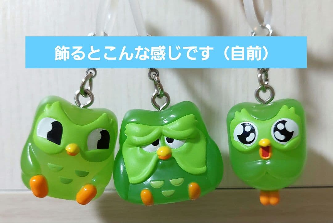 duolingo めじるしアクセサリー ⭐ちら見&シワシワ&わくわくデュオ ⭐ — image 2