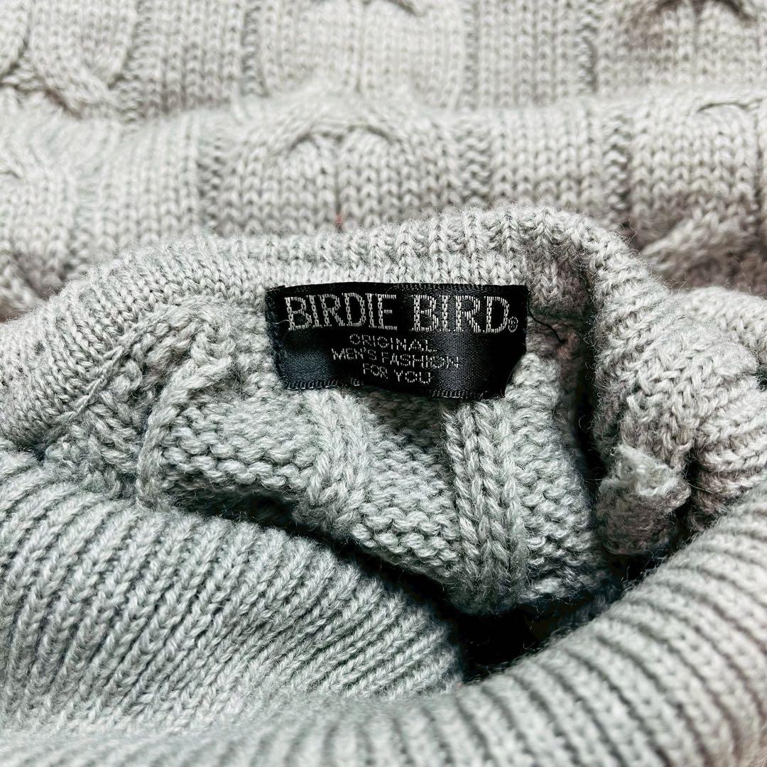BIRDIE BIRD バーディーバード グレー ニットセーター 1843 — image 5