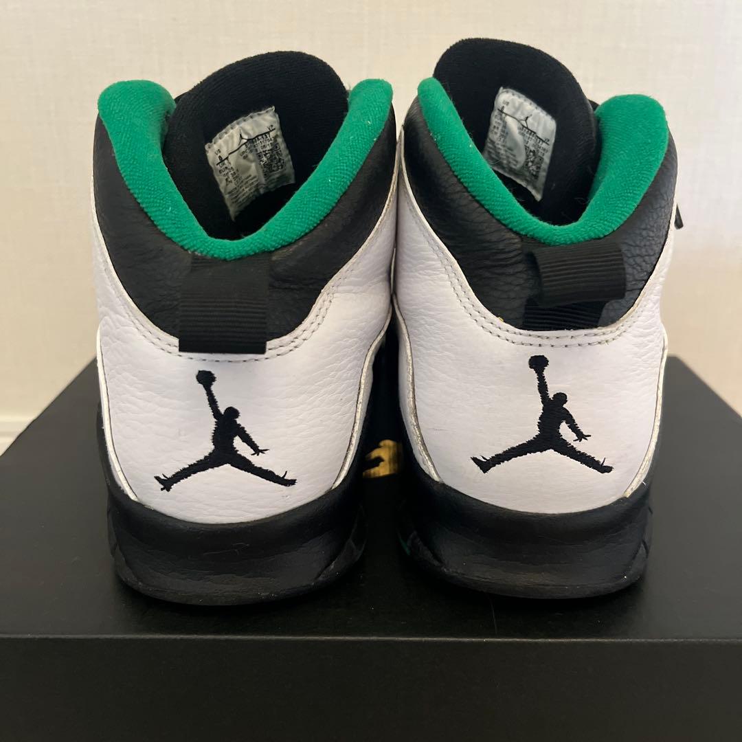 Nike Air Jordan 10 Retro White Green — image 4