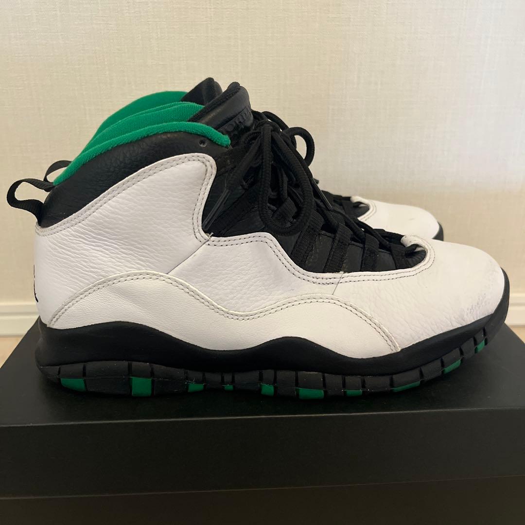 Nike Air Jordan 10 Retro White Green — image 5