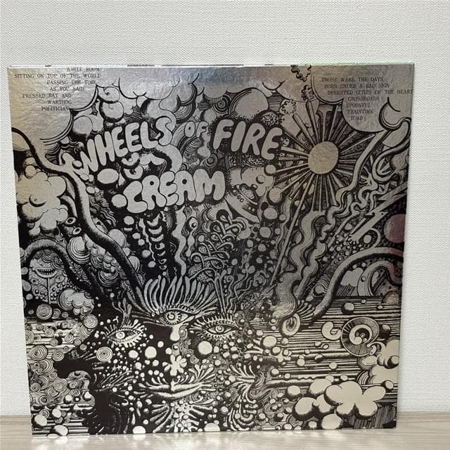 【帯付き】 クリーム クリームの素晴らしき世界 CREAM WHEELS LP — image 3
