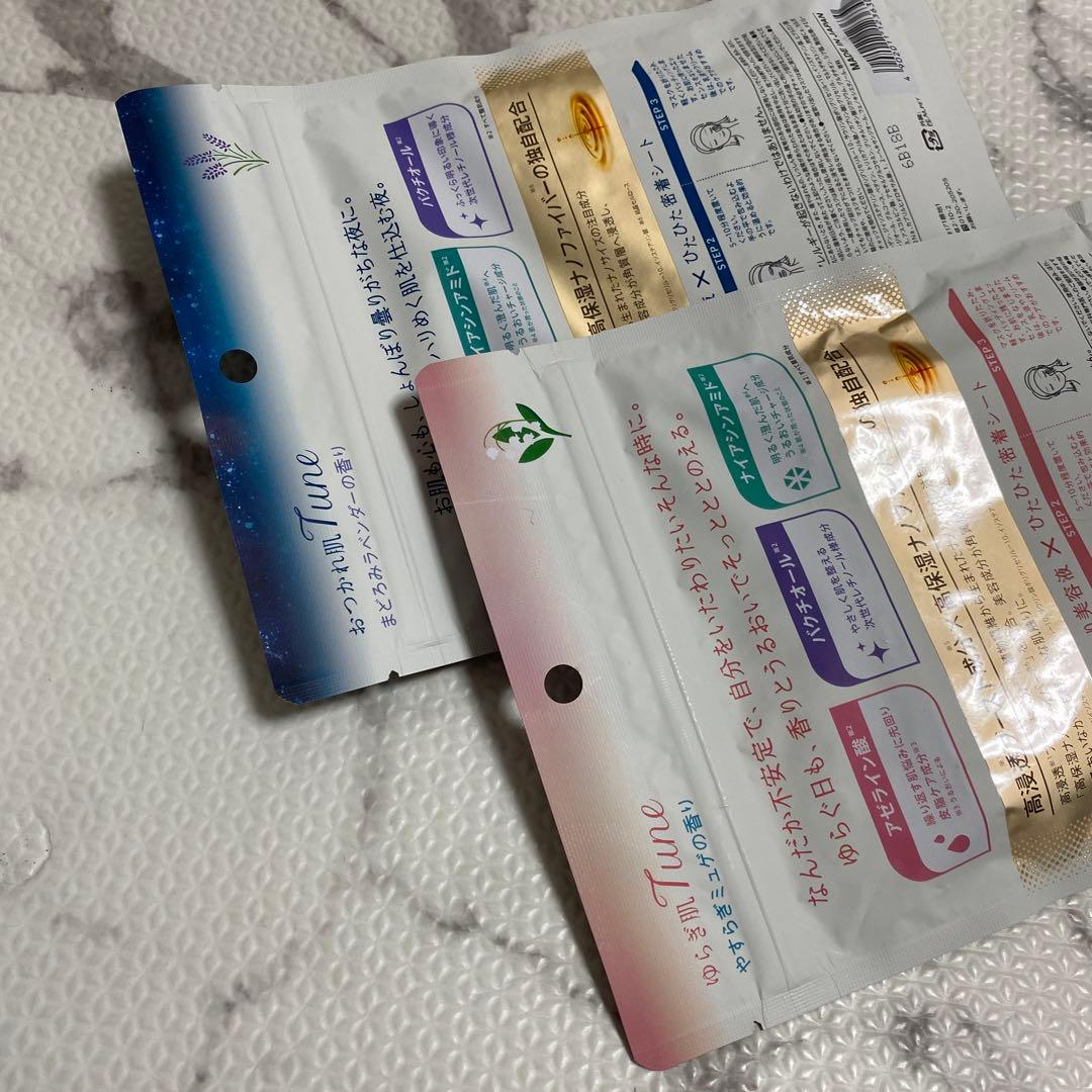 【エリエール】Tune シートマスク ゆらぎ肌 ＆おつかれ肌セット — image 3