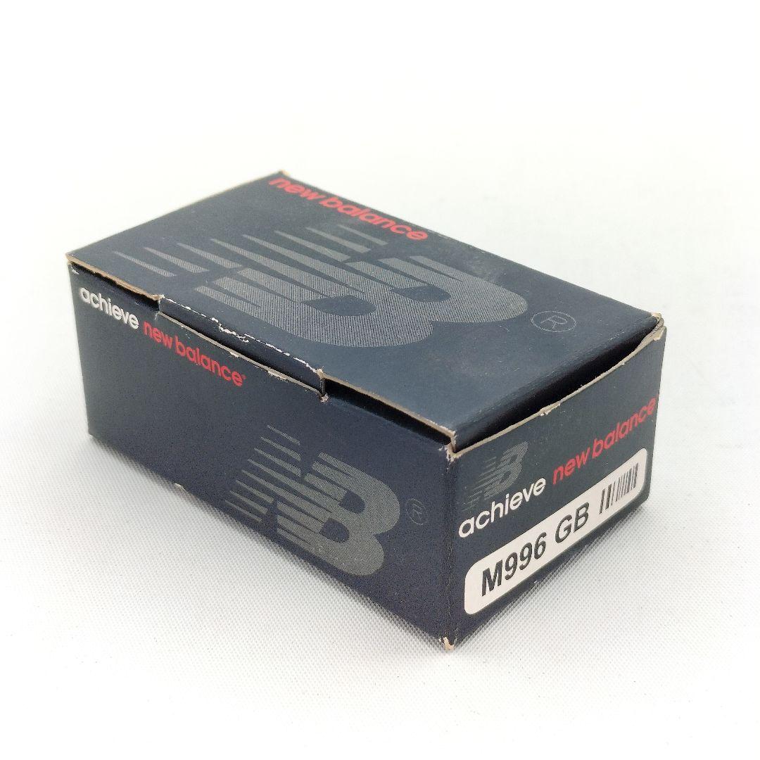 未使用 ミニチュア ニューバランス M996 フィギュア スニーカー ブラック — image 3