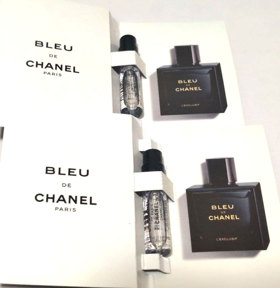 CHANEL★ブルードゥシャネルレゼクスクルジフサンプル2個セット — image 2