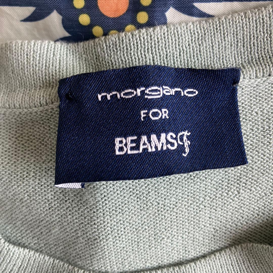 ¨MORGANO×BEAMS F.Shortsleeve knit — image 2
